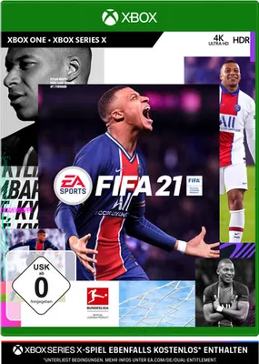 Produktbild von Electronic Arts FIFA 21, Xbox One, Multiplayer-Modus, E (Jeder), Physische Medien