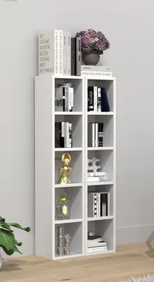 Produktbild von VCM Holz CD DVD Stand Aufbewahrung Standregal Bücherregal Deko Regal Megosa S