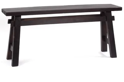 Produktbild von SITZBANK "EAST" | Mahagoni, 118x53x27,5cm (BxHxT) | Holzbank | Farbe: 03 dunkelbraun