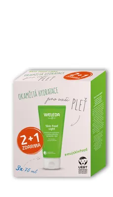 Produktbild von Gift Set of Moisturizing and Nourishing Cream Haut Food Light 3 x 75ml
