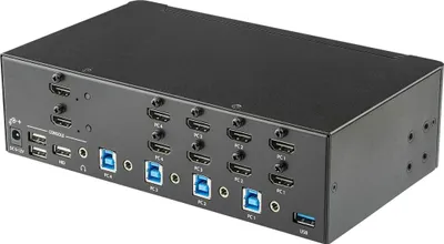 Image de StarTech.com Commutateur KVM HDMI 4 ports - 4K 30 Hz