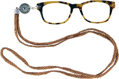 Produktbild von Lorgnette-Sehhilfe mit Etui Checker Havanna (+ 2,5 dpt)