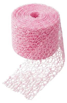 Produktbild von G.schmückt Tischband 25m Rolle, Tischläufer Dekoband zuschneidbar, Dekorative Tischdeko Rosa 15cm