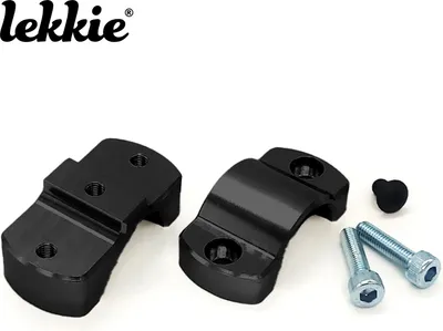 Obrázek produktu pro windmeile | Lekkie Frame Clamp Set, 28.8mm, černá, rámové objímky, e-bike, pedelec