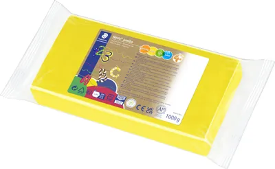 Image de STAEDTLER Plastilin-Knete NC gelb 1kg
