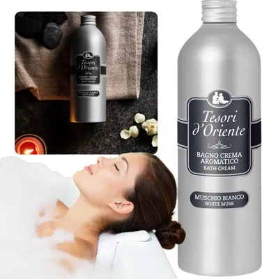 Produktbild von Tesori d'Oriente Muschio Bianco płyn do kąpieli 500 ml x1