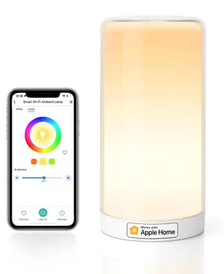 Obrázek produktu pro Noční lampička s Wi-Fi, LED osvětlení, atmosférickým ovládáním dotykem a hlasovým ovládáním