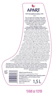 Obrázek produktu pro Płyn do kąpieli Apart Floral Care Irys 1,5 l