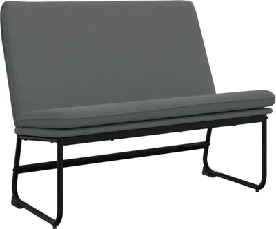 Obrázok produktu pre vidaXL Lavica Dark Grey 100x75x76 cm Látka