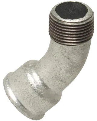 Obrázek produktu pro Pozinkované litinové koleno 45 stupňů 1/2 palce GW GZ