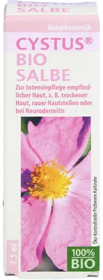 Image de Pommade bio Dr. Pandalis Cystus pour peaux sensibles, 7,5 ml de pommade