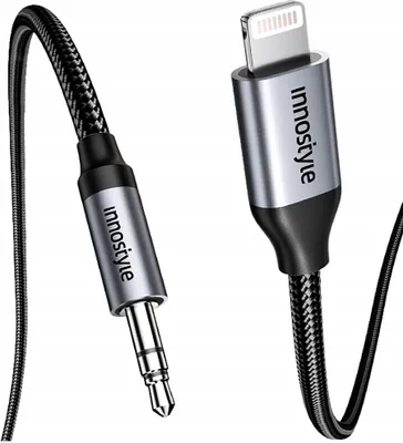 Produktbild von Innostyle Aux Kabel für Iphone Lightning Mini Jack Adapter 1M