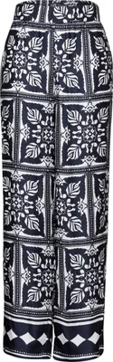 Produktbild von Street One AOP border_Straight Leg HW sat deep blue -38-/30