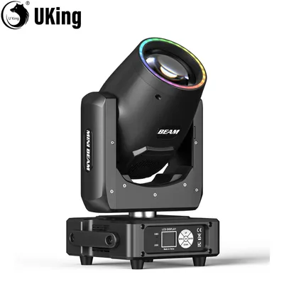 Zdjęcie produktu dla Reflektor ruchomy - Lampa dyskotekowa - Oświetlenie sceniczne - Oświetlenie DJ-skie - LED RGBW - Wtyczka EU - Jasne światło, 230W