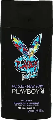 Produktbild von Playboy No Sleep New York Shower Gel & Shampoo 250 ml
