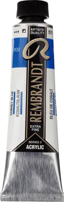 Immagine prodotto di Tubo di colore acrilico Rembrandt 40 ml blu cobalto 511
