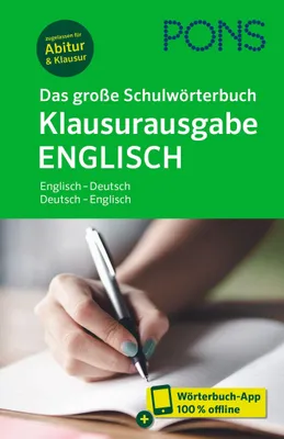 Produktbild von PONS Das große Schulwörterbuch Klausurausgabe Englisch