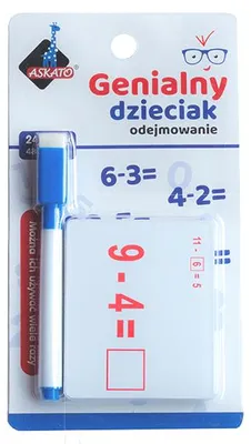 Obrázek produktu pro Matematické kartičky – odčítání pro děti