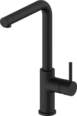Produktbild von Küchenarmatur MIX 35/A VF - druckfeste Vorderfenster Armatur ausziehbar mit langlebigem Keramikscheiben, schwarz matt