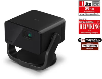 Immagine prodotto di Epson EF-22B proiettore, 1920 x 1080 Full HD, 1000 Lumen