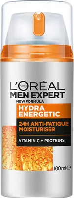 Imagen del producto de Crema facial L'Oréal Paris Hydra Energetic - 24 horas de acción anti-fatiga, 100 ml (Restaura y revitaliza)