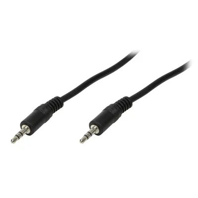 Immagine prodotto di Logilink Audiokabel 1x 3,5mm -> 1x 3,5mm St/St 10.00m bk