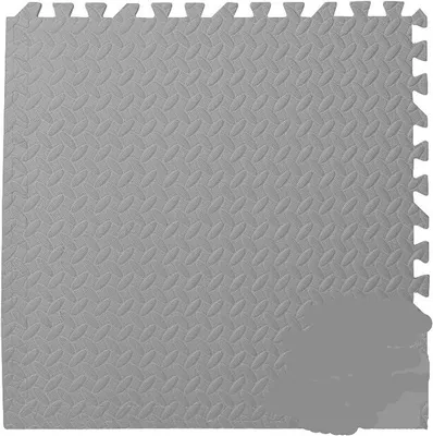 Imagen del producto de Alfombrilla de juego tipo puzzle para deportes, con 8-16 piezas, ideal para niños. Alfombra de espuma EVA para juegos (gris, 16 piezas)