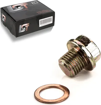 Produktbild von Ölablassschraube + Dichtring Ablassschraube Ölwanne M14X1,5 Für Hyundai Modelle