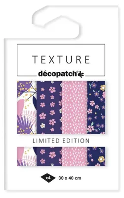 Produktbild von 4Bg Decopatch Metallic 30x40 Flower