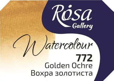 Immagine prodotto di Rosa 343772 Acquerello 772 Ocra d'oro 2,5 ml 1 pz