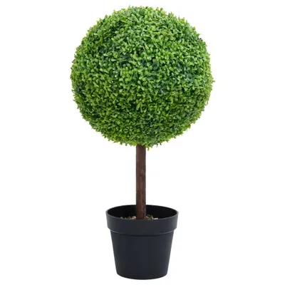 Produktbild von VIDAXL Künstliche Pflanze mit Topf Buxus Bol Formation 50 cm Grün