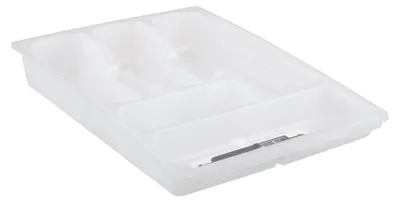 Produktbild von Curver 3253925752234, Veranstalter, Einschub, Schrankschublade, Besteck, Weiß, 300 mm