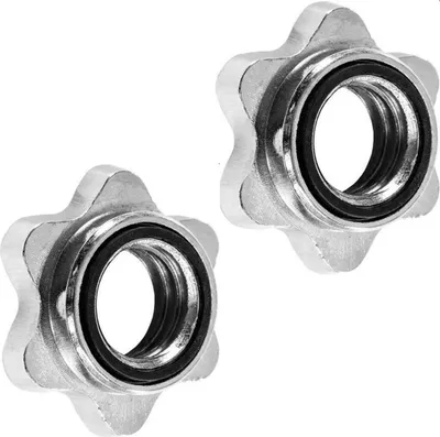 Produktbild von Hantelverschluss 2 x Sternverschlüsse 30 mm | Kurzhantel Hantel Hantelstange Kurzhantelstange Fitness Stange