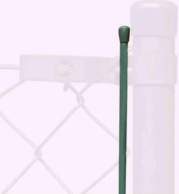Produktbild von Geflechtspannstäbe 6 x 2050 grün RAL 6005