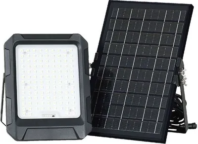 Immagine prodotto di Luci solari - Proiettori solari - IP65 - Nero - 1000 lumen - 4000K