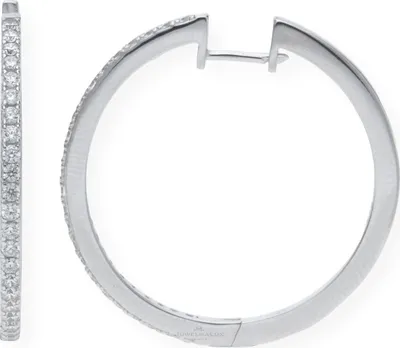 Produktbild von JuwelmaLux Creolen 925 Silber mit Zirkonia JL10-06-1203