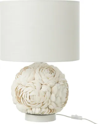 Produktbild von J-Line Tischlampe Muschel Weiss Small