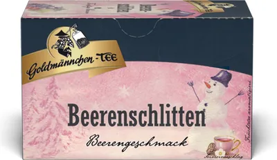 Produktbild von Goldmännchen-Tee Beerenschlitten Frostige Beeren, Wintertee, Tee