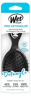 Productafbeelding van Wet Brush Mini Detangler Black (1 stuk)