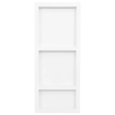 Produktbild von "SALE 2026" Duschnische mit 3 Fächern Hochglanz-Weiß 41x99x9 cm - Duschkabinen DE1981567