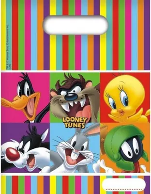 Produktbild von Looney Tunes - Figuren Partytüten 6er-Pack SG29830 (Einheitsgröße) (Bunt)