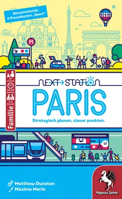 Zdjęcie produktu dla Pegasus Spiele, Verlags-u.Medienvertriebsges.m Next Station Paris Inne