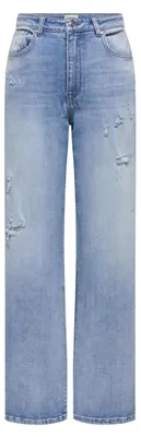 Productafbeelding van Onlmila Hw wijde broek van denim