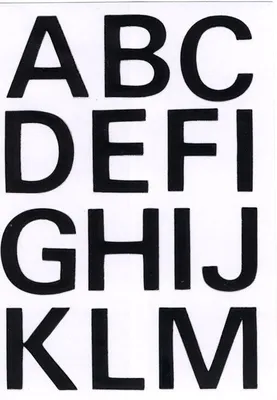 Immagine prodotto di Lettere Herma, 25 mm, A-Z, resistenti alle intemperie, lamina, nero, 4167