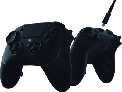 Immagine prodotto di Razer Raiju V3 Pro, Gamepad, PC, PlayStation 5, Tasto Indietro, Croce direzionale, Tasto esclusione microfono, Tasto modalità, Tasto impostazioni, Analogico, Cablato e wireless, RF/USB