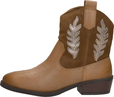 Productafbeelding van SUB55 Enkellaarsjes Enkellaarsjes - cognac - Maat 35