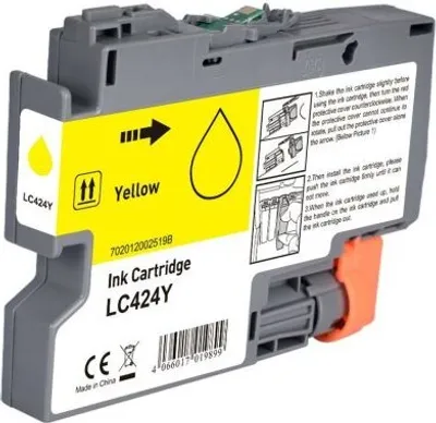 Produktbild von LC-424XL Yellow TiDis Ersatzdruckerpatrone mit 8ml Inhalt