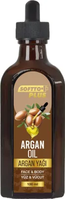 Produktbild von Softto+Plus Arganöl - 100ml für Gesicht & Körper