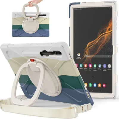 Obrázek produktu pro Pouzdro pro Samsung Galaxy Tab S8/S7 11" s popruhem přes rameno Barevné