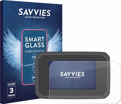 Produktbild von 3x Savvies Schutzglas Folie für Honda CMX1100 Rebel 2025 9H Panzer Schutzfolie Glas Displayschutz klar transparent